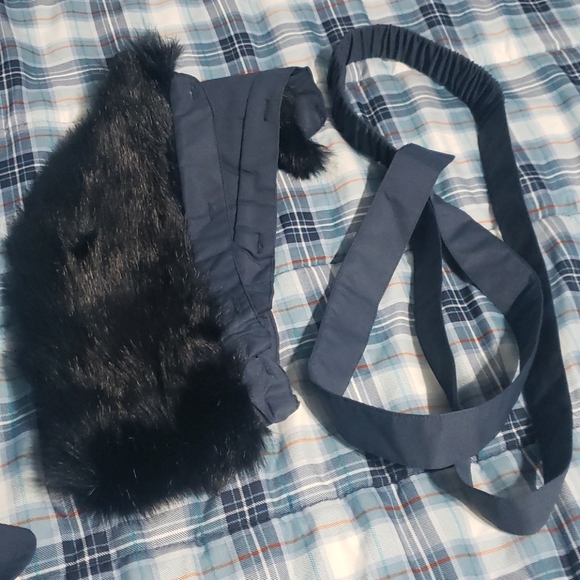 Womens XXS Dennis Basso jacket coat S blue - Picture 3 of 12